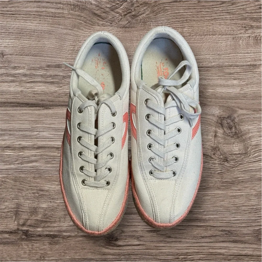 EUC Tretorn Nylite Plus Espadrille Platform Lace Up Casual Sneaker Women’s